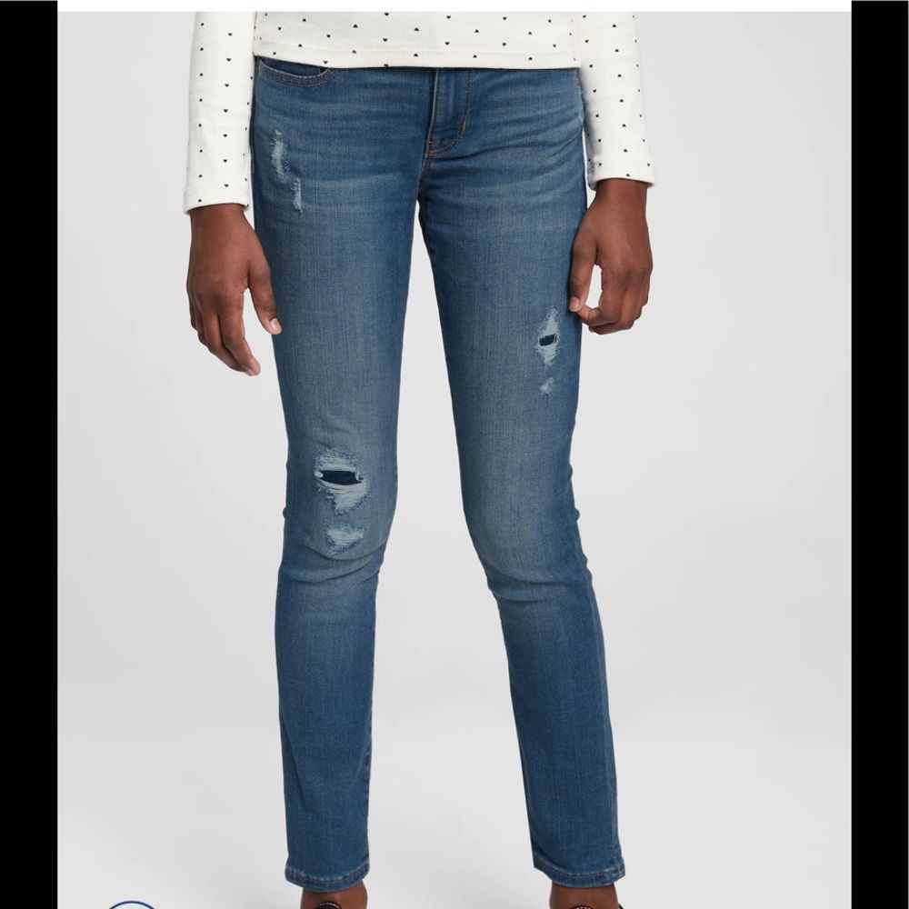 GAP Kids Super Skinny Destructed Jeans size 14